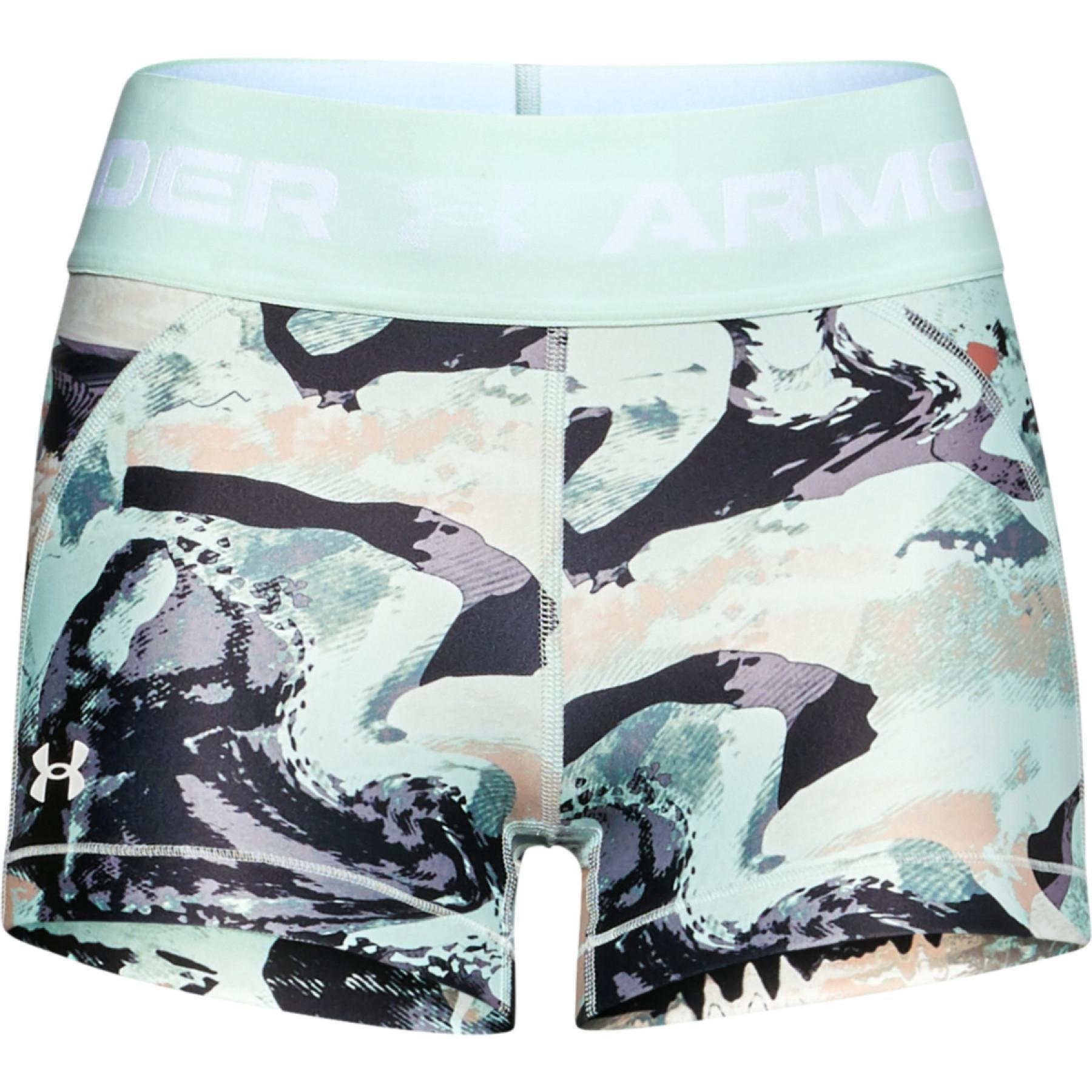 Shorts för kvinnor Under Armour HeatGear imprimé