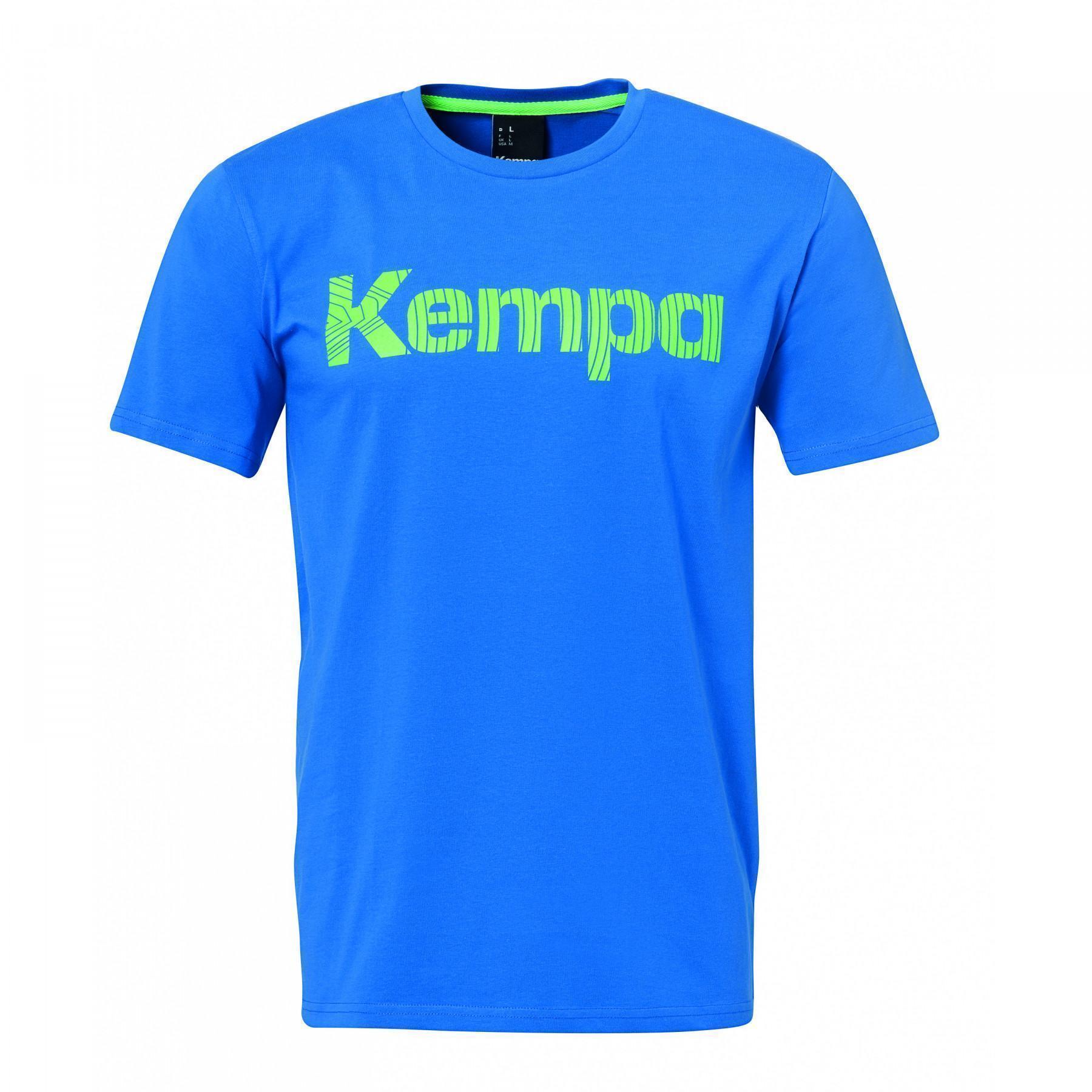 T-shirt med grafik Kempa