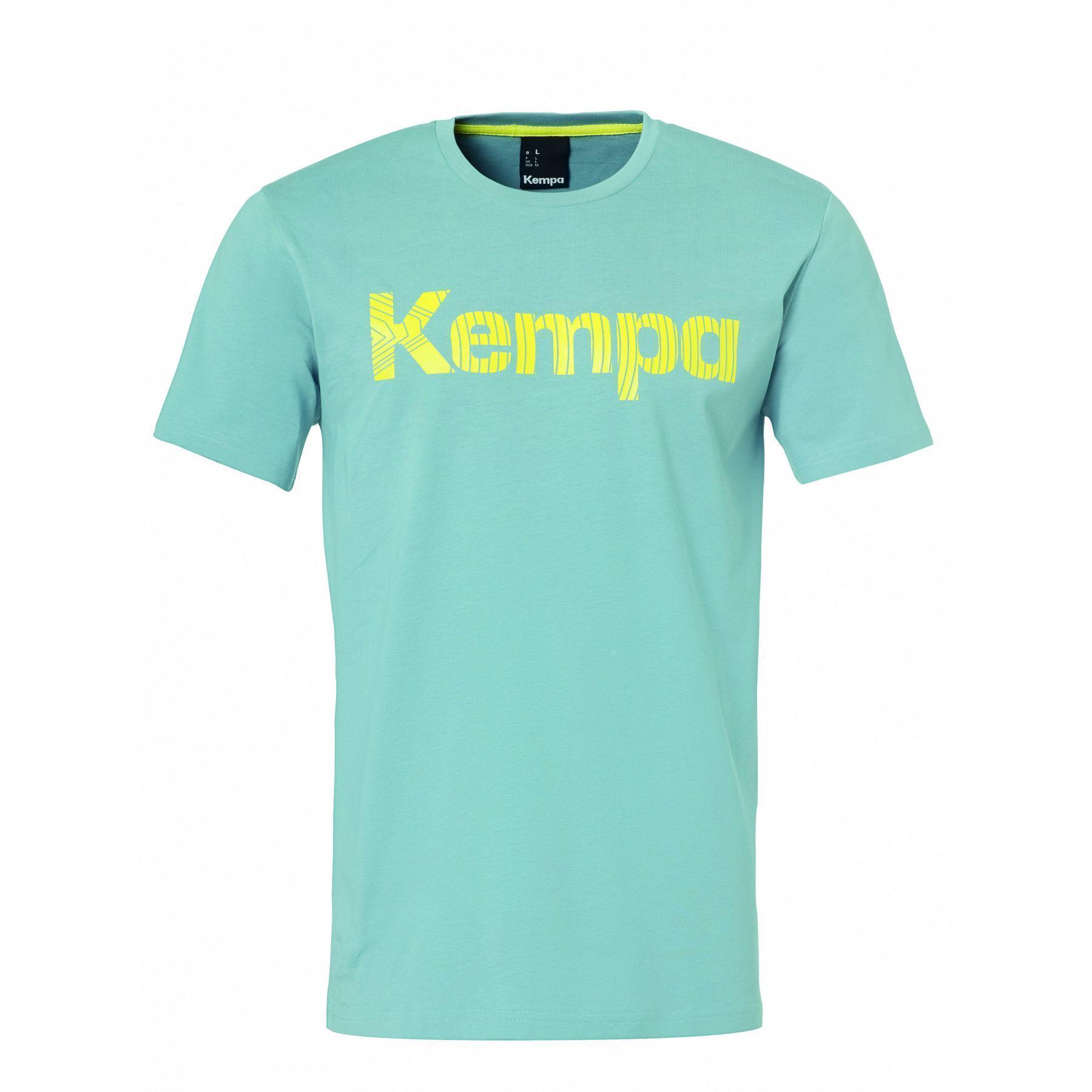 T-shirt med grafik Kempa
