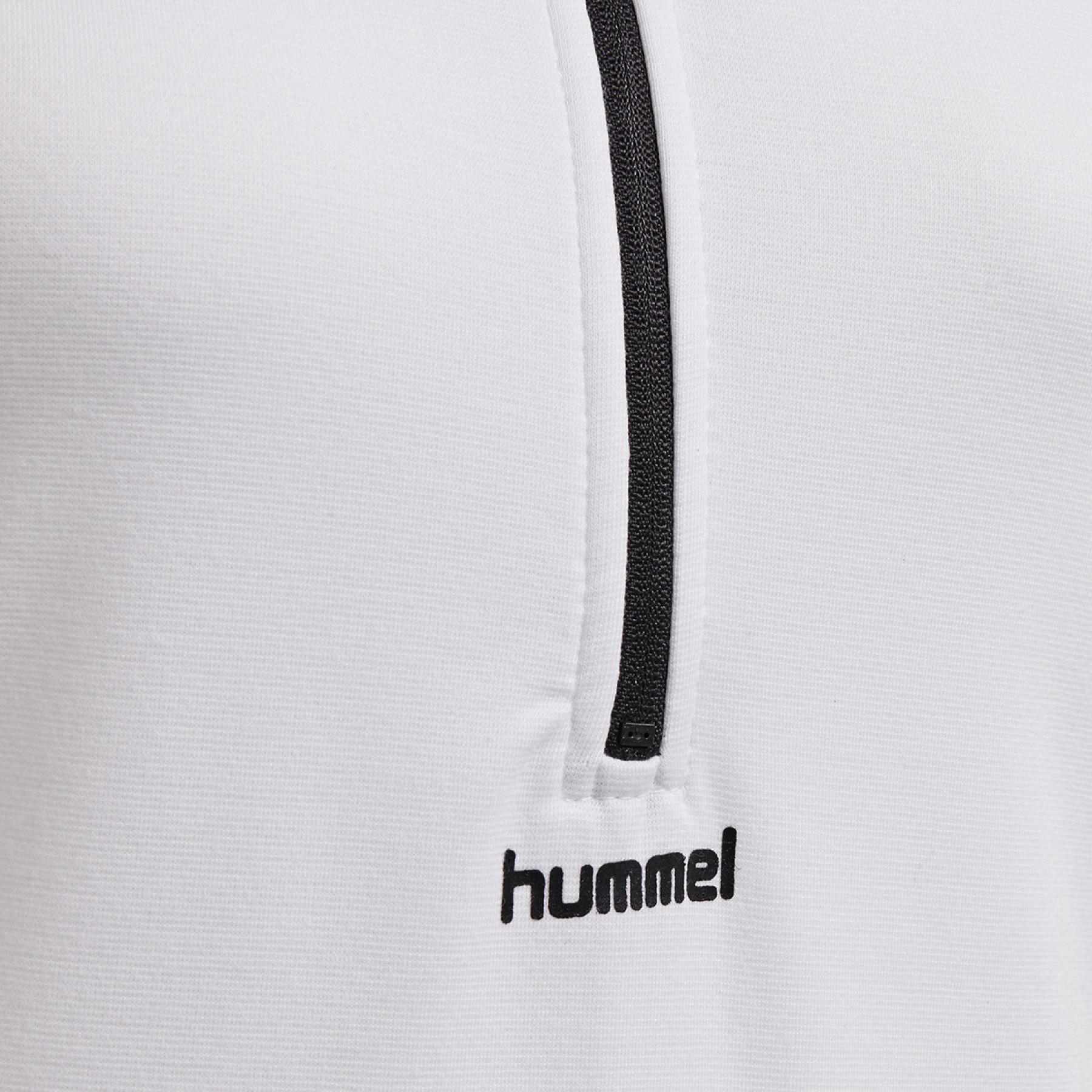 Ärmlös sweatshirt med 1/2 dragkedja för kvinnor Hummel hmlshell