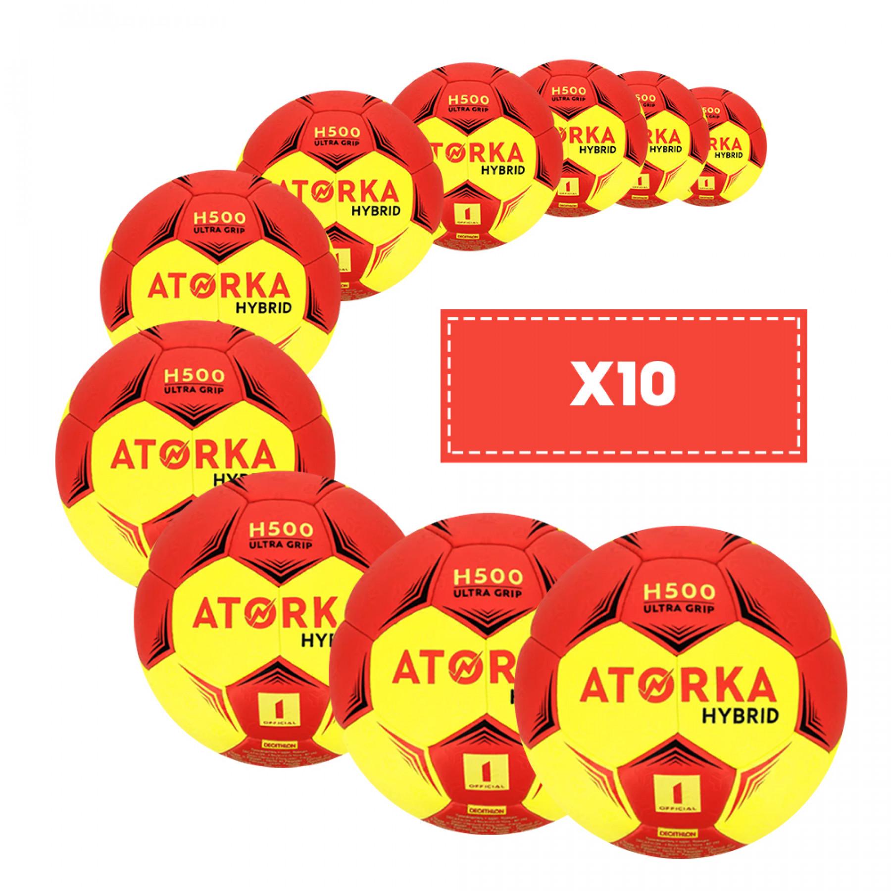 Förpackning med 10 ballonger för barn Atorka H500 - Taille 1