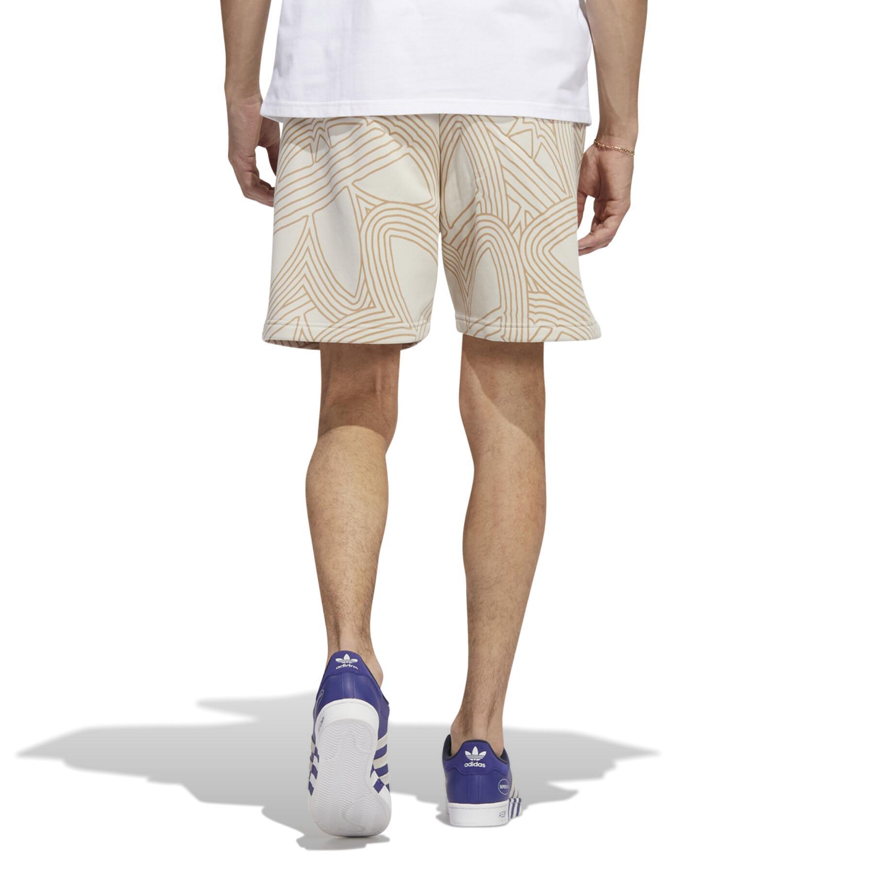 Shorts med tryck överallt adidas Originals Athletic Club