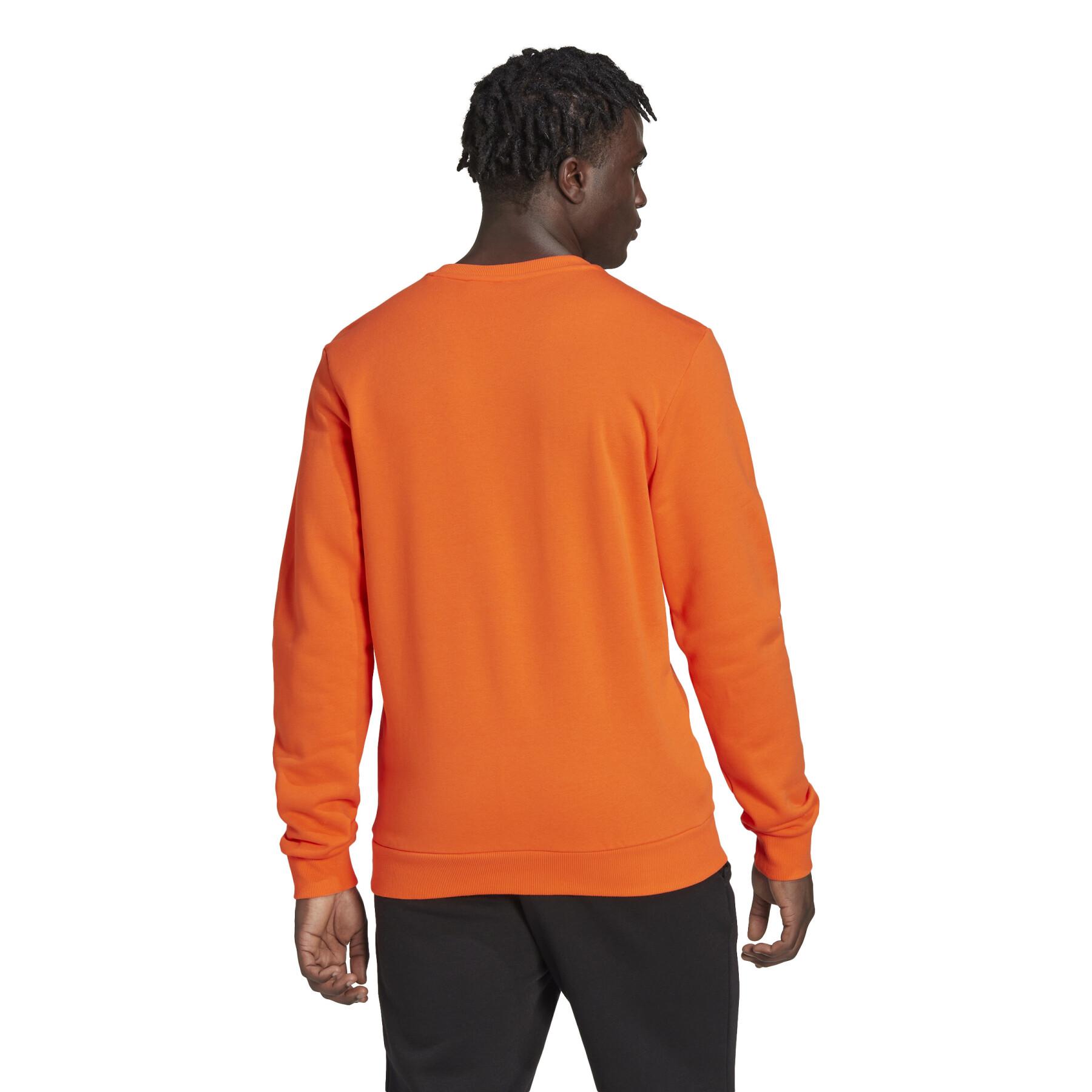 Sweatshirt med stor logotyp adidas Essentials
