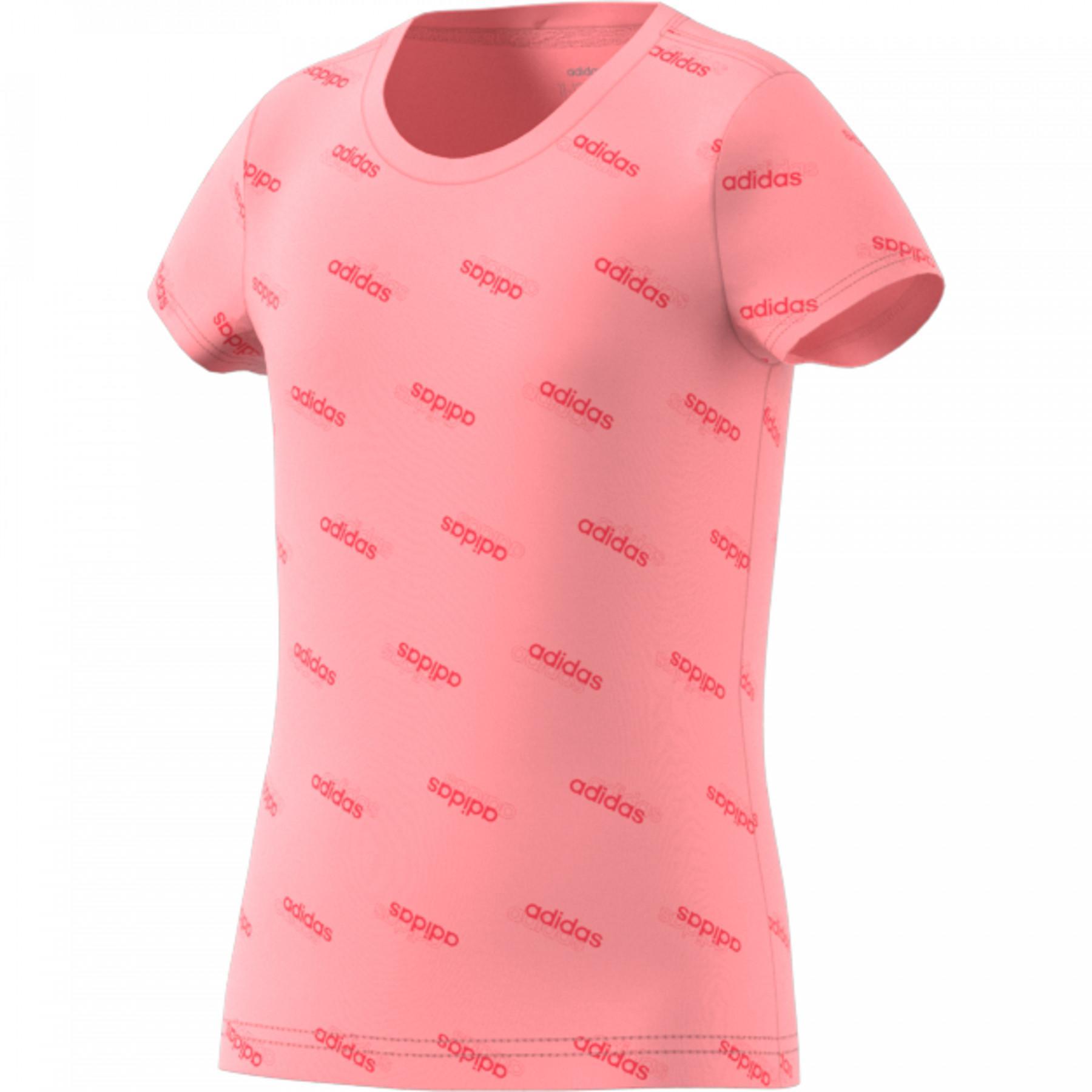 T-shirt för flickor adidas Favorites