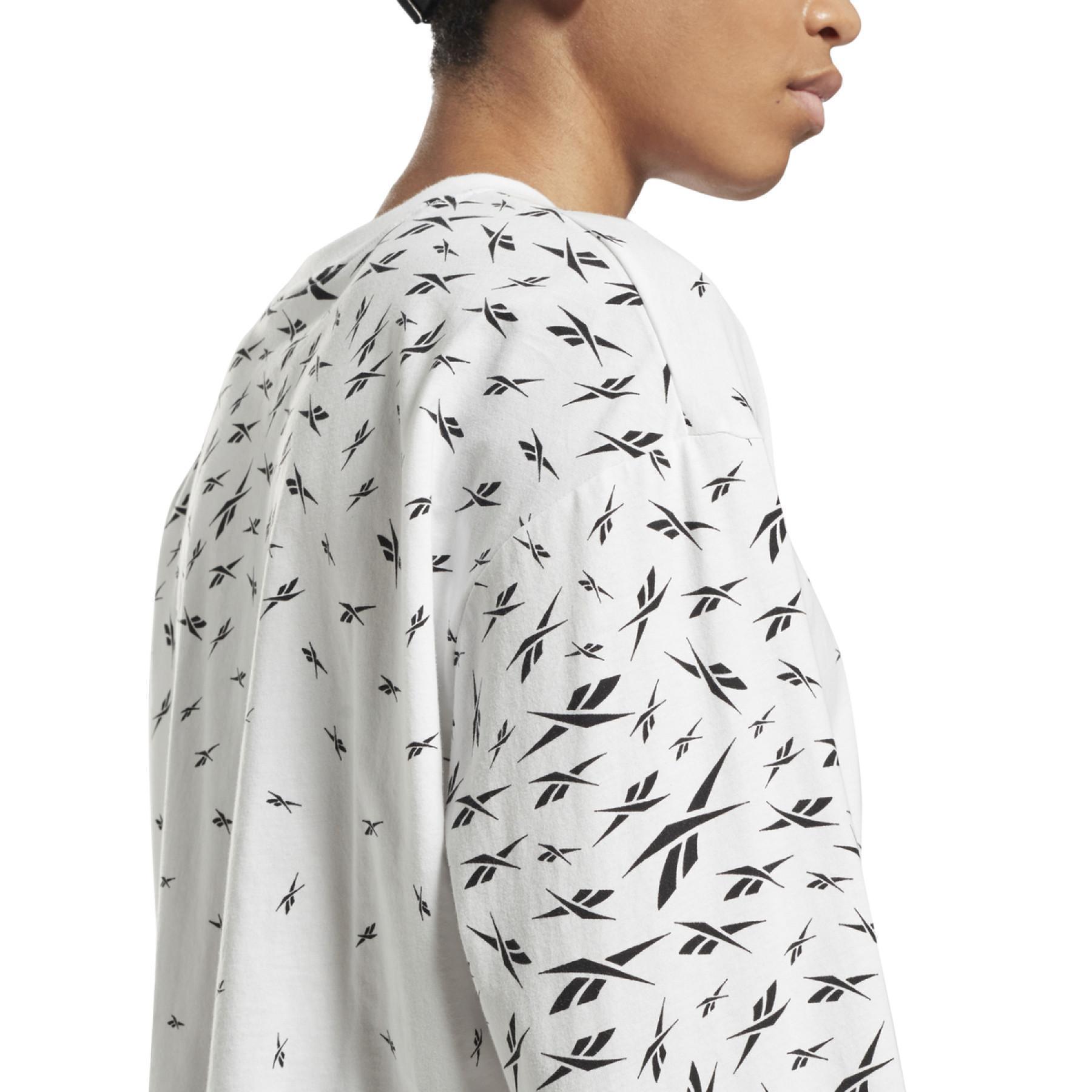Långärmad T-shirt för kvinnor Reebok Vector Print