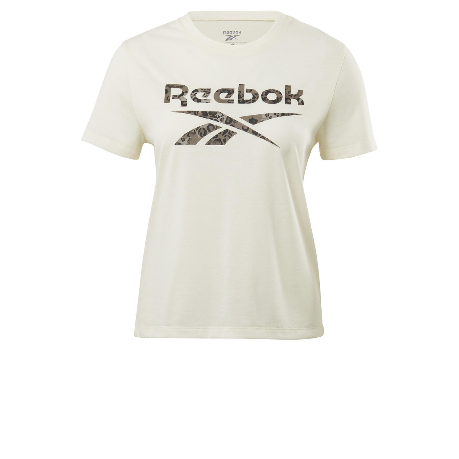 T-shirt för kvinnor Reebok Modern Safari Logo