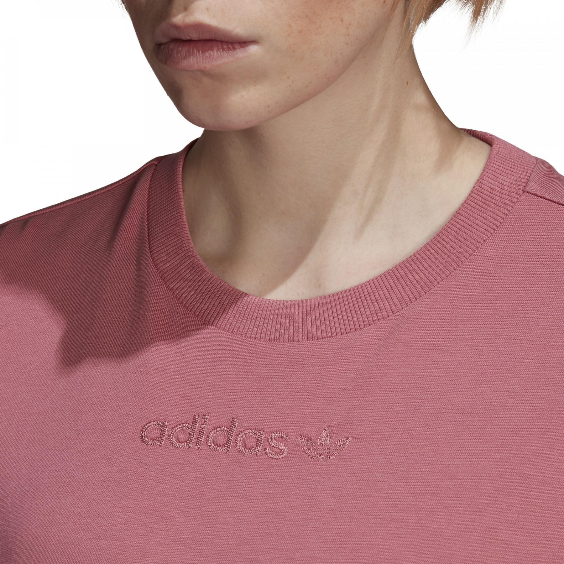 Kortärmad T-shirt med överdrag för kvinnor adidas Originals