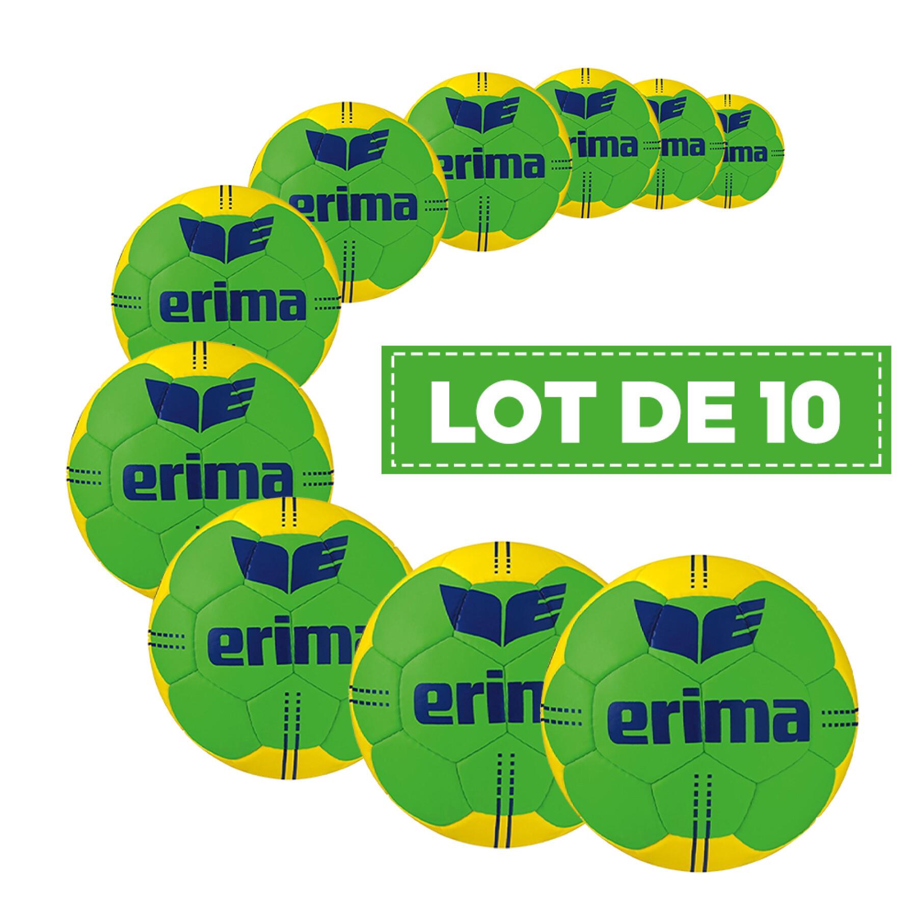 Förpackning med 10 ballonger Erima Pure Grip No. 3 Hybrid