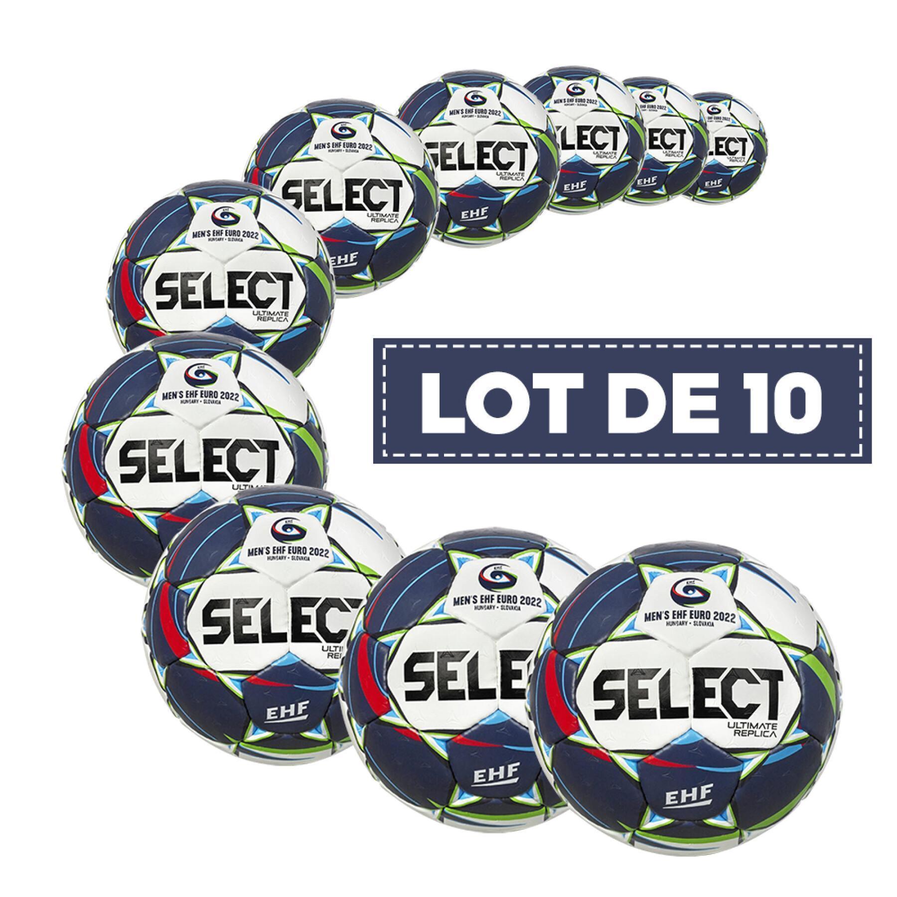 Förpackning med 10 ballonger Select Euro EHF 2022 Replica