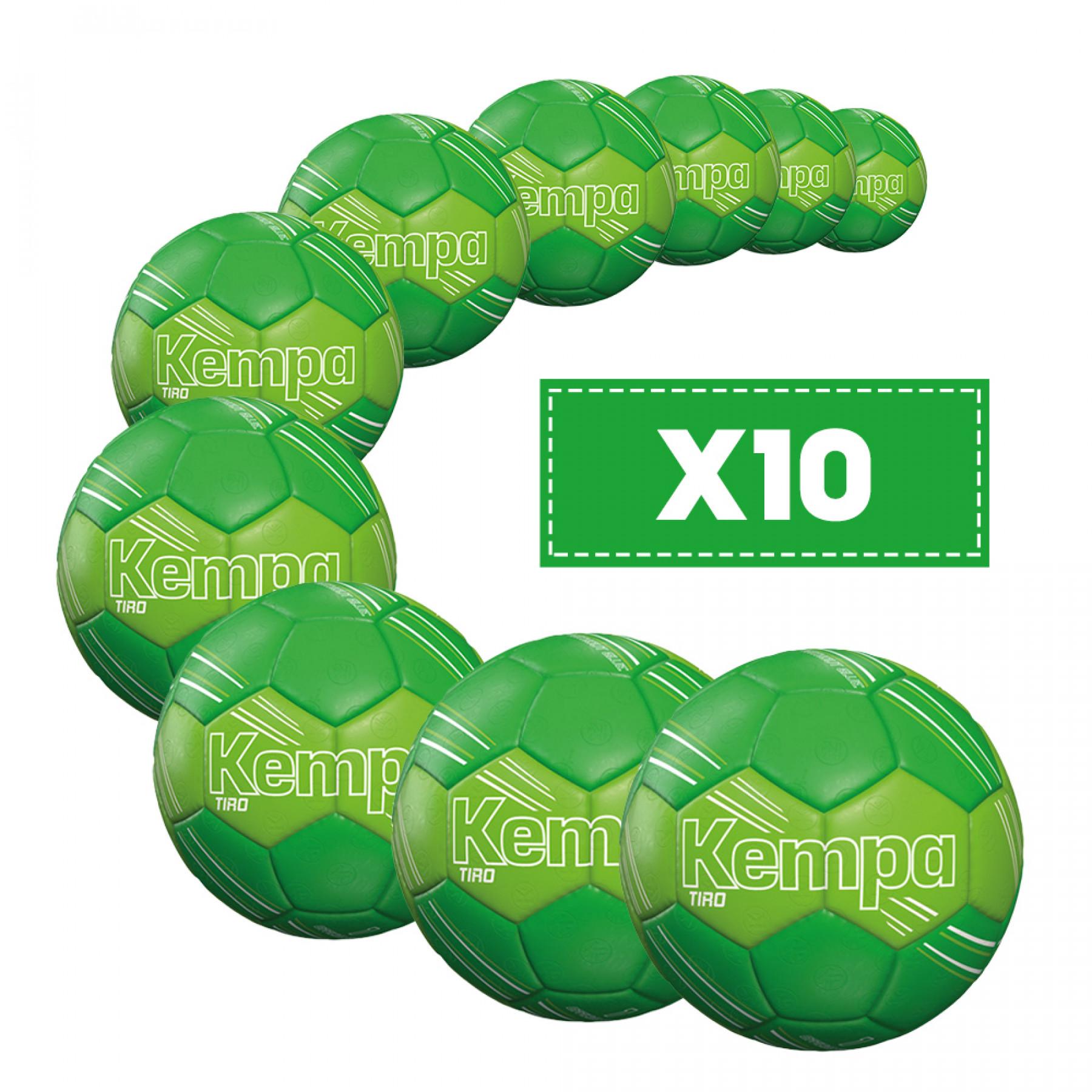 Förpackning med 10 ballonger Kempa Tiro