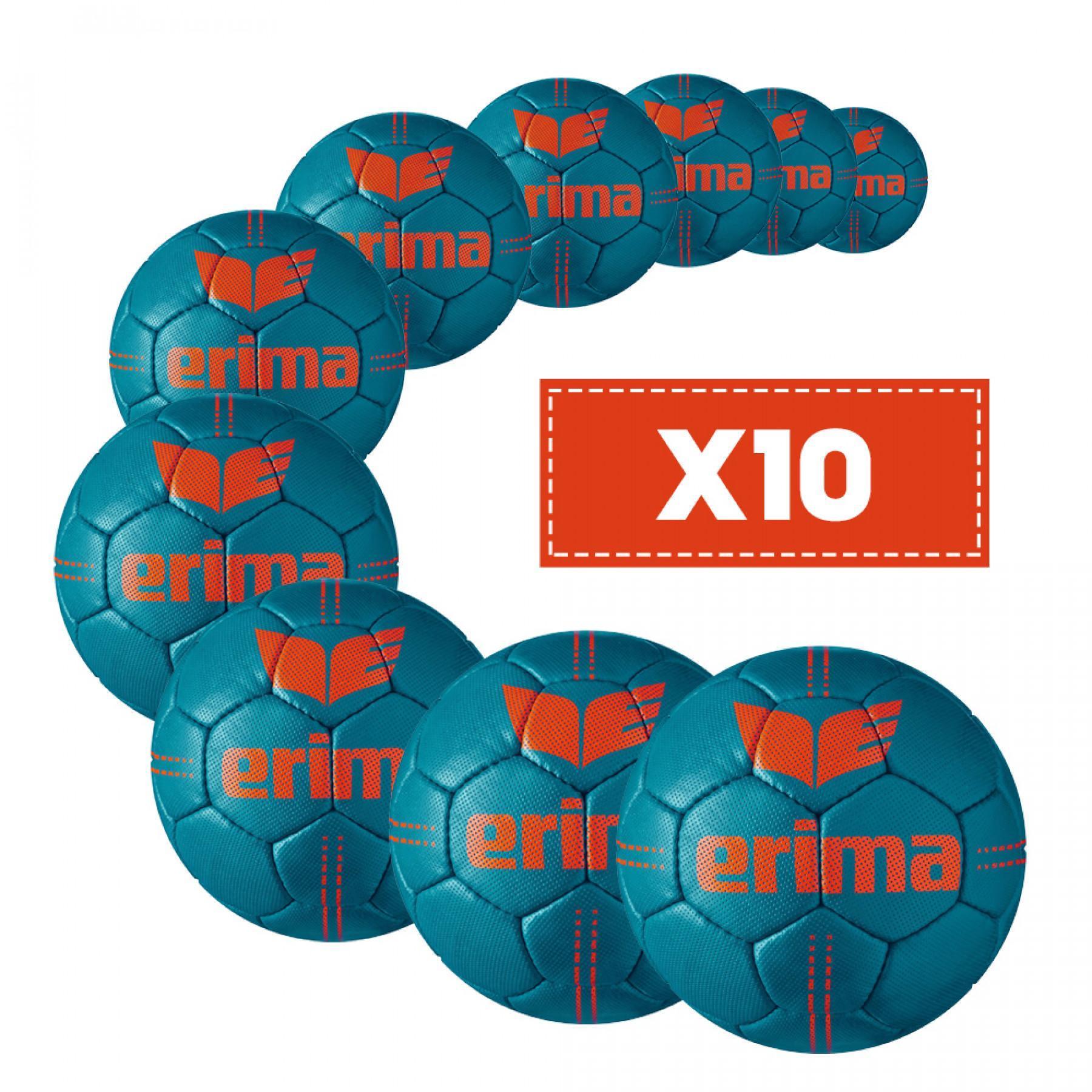 Förpackning med 10 ballonger Erima Pure Grip Heavy