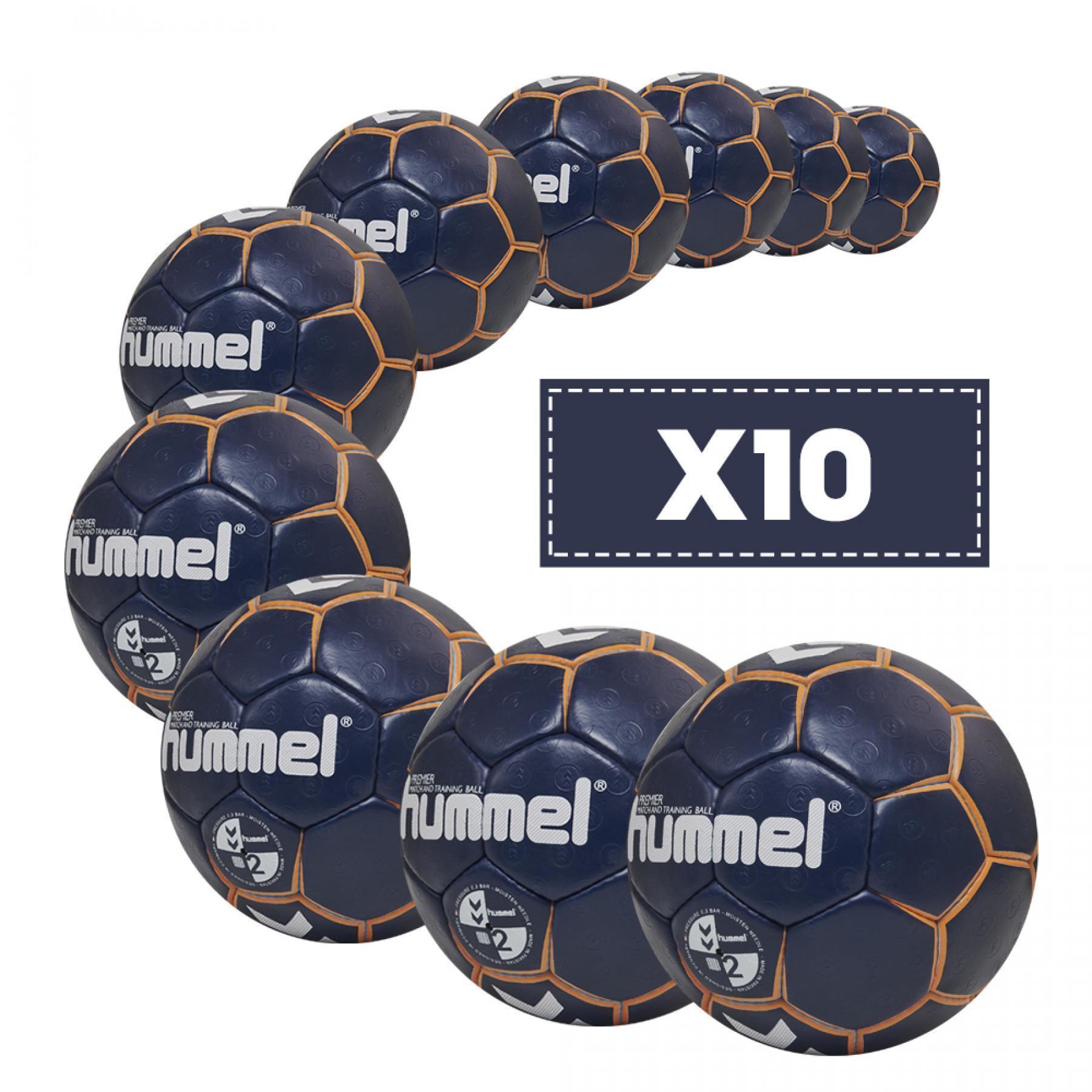 Förpackning med 10 ballonger Hummel Premier