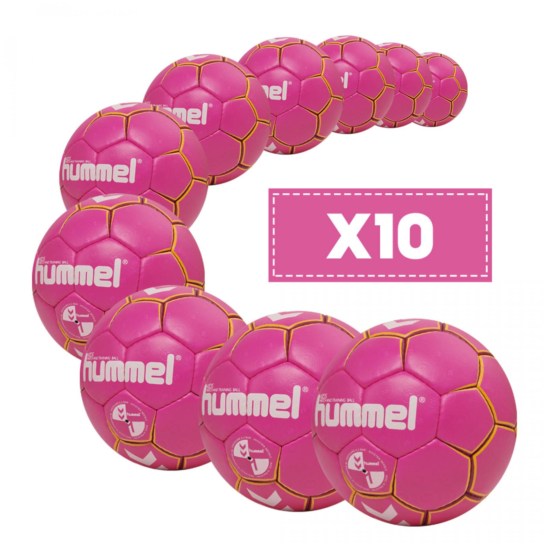 Förpackning med 10 ballonger för barn Hummel Kids Arena