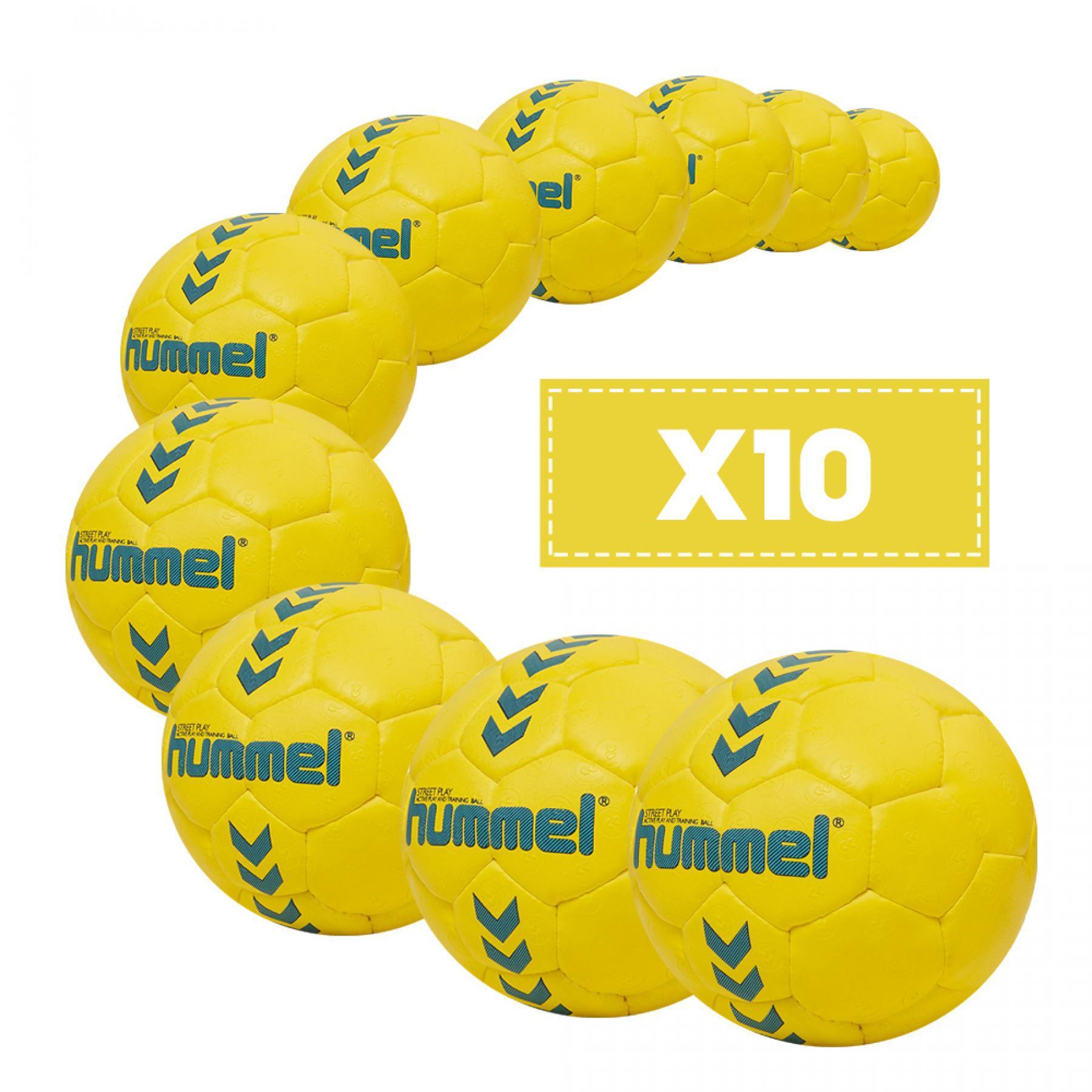 Förpackning med 10 ballonger för barn Hummel Street Play