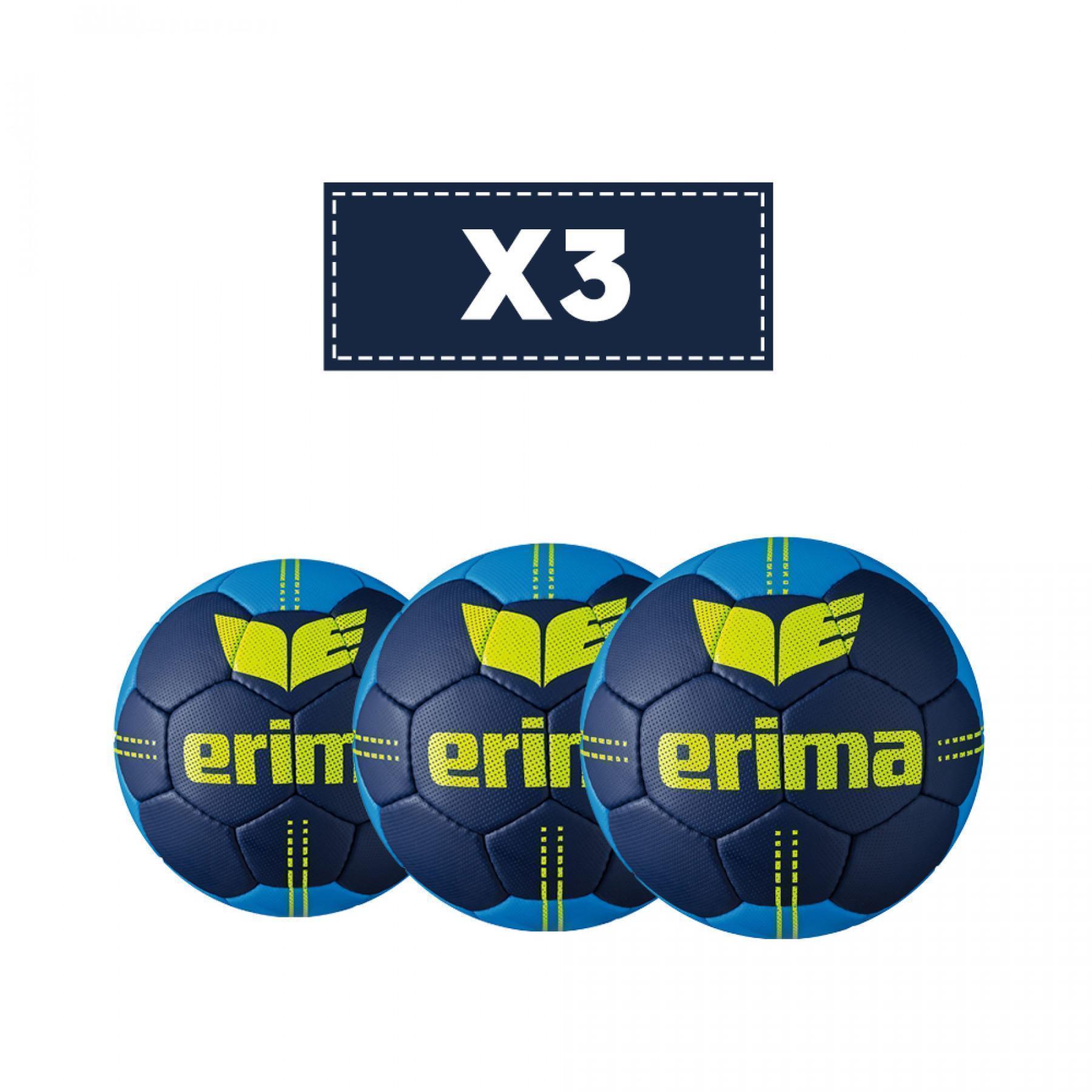 Förpackning med 3 ballonger Erima Pure Grip 2.5