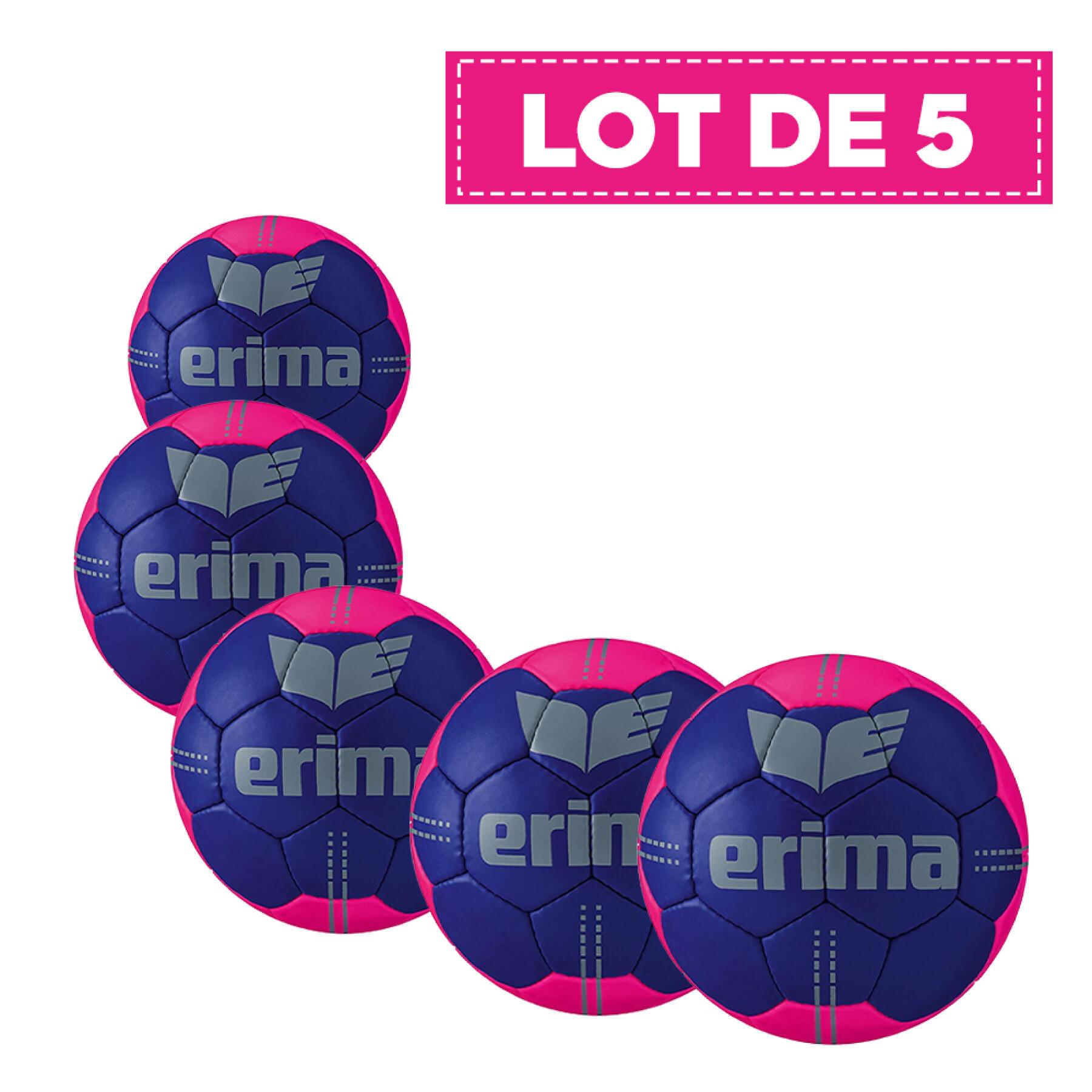Förpackning med 5 ballonger Erima Pure Grip No. 3 Hybrid