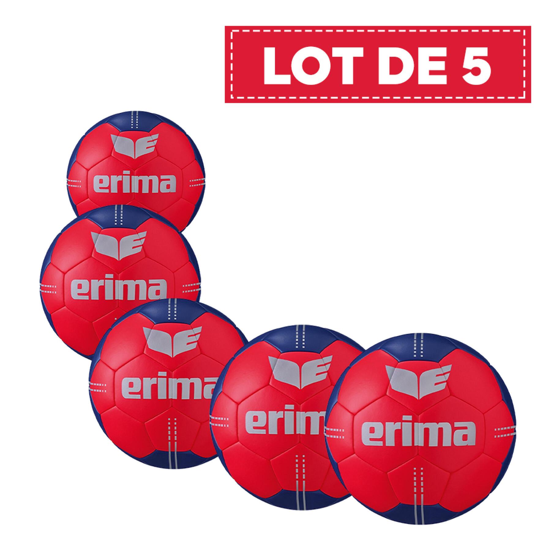 Förpackning med 5 ballonger Erima Pure Grip No. 3 Hybrid