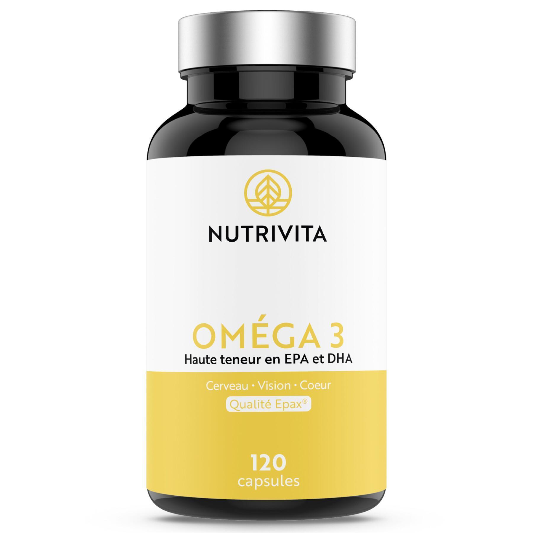 Omega 3 kosttillskott - 120 kapslar Nutrivita