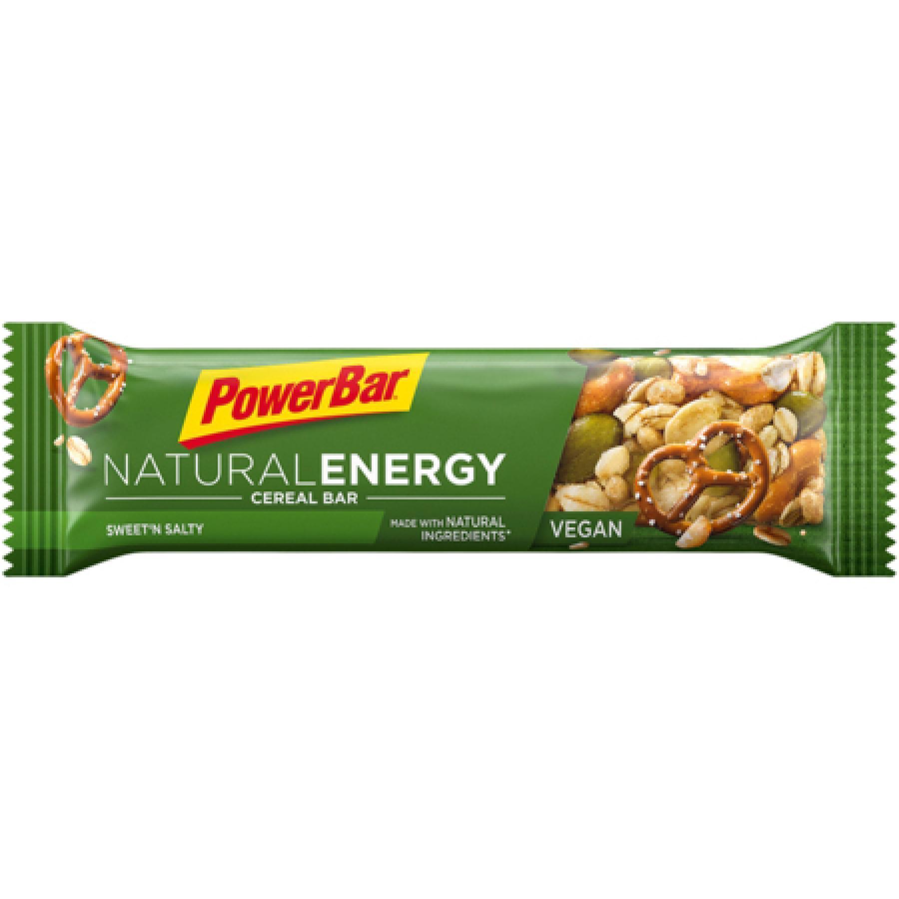 Barer PowerBar Natural Energy Cereal Bar 24x40gr Sweet'n Salty Seeds & Pretzels