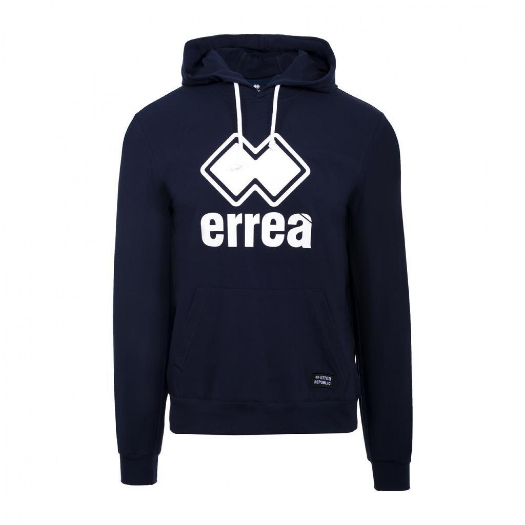 Sweatshirt med huva Errea essential big logo