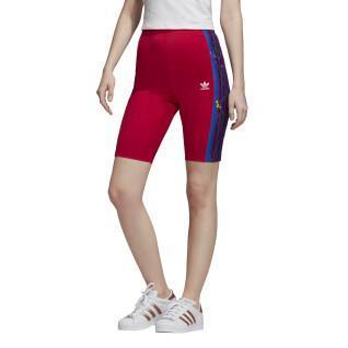 Shorts för kvinnor adidas Floral Cycling