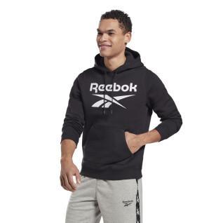 Sweatshirt med huva Reebok Identity Fleece