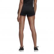 Shorts för kvinnor adidas 3-Stripes noir