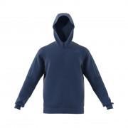 Sweatshirt med huva adidas Aeroready 3-Bandes Cold Weather Knit
