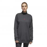 Sweatshirt med halv dragkedja för kvinnor adidas Essentials Comfort Elongated