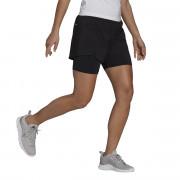 Shorts för kvinnor adidas Primeblue Designed To Move 2-in-1port