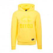 Sweatshirt med huva Errea essential big logo tonal fleece