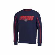 Sweatshirt med huva för barn PSG Stripes 2022/23